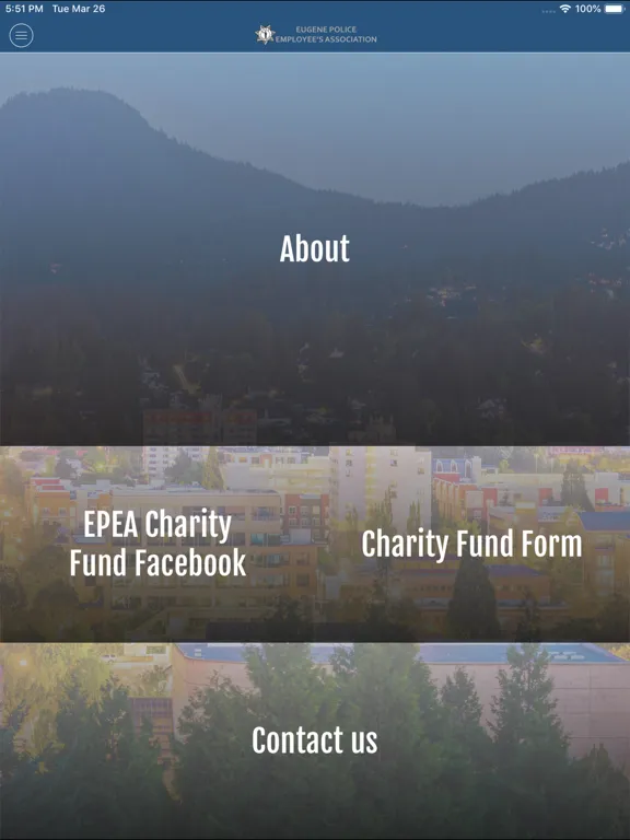 Eugene Police Employees' Assoc iPad  स्क्रीनशॉट