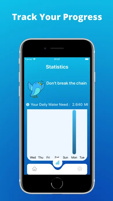 Water Reminder - Water Bird スクリーンショット