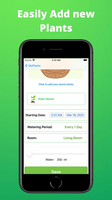 صور Plant Watering Reminder - Care