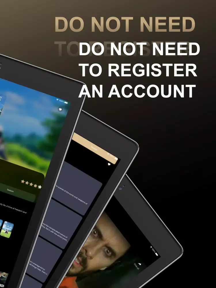 Capturas de tela do Vid. Mate: Movies & TV Show iPad 