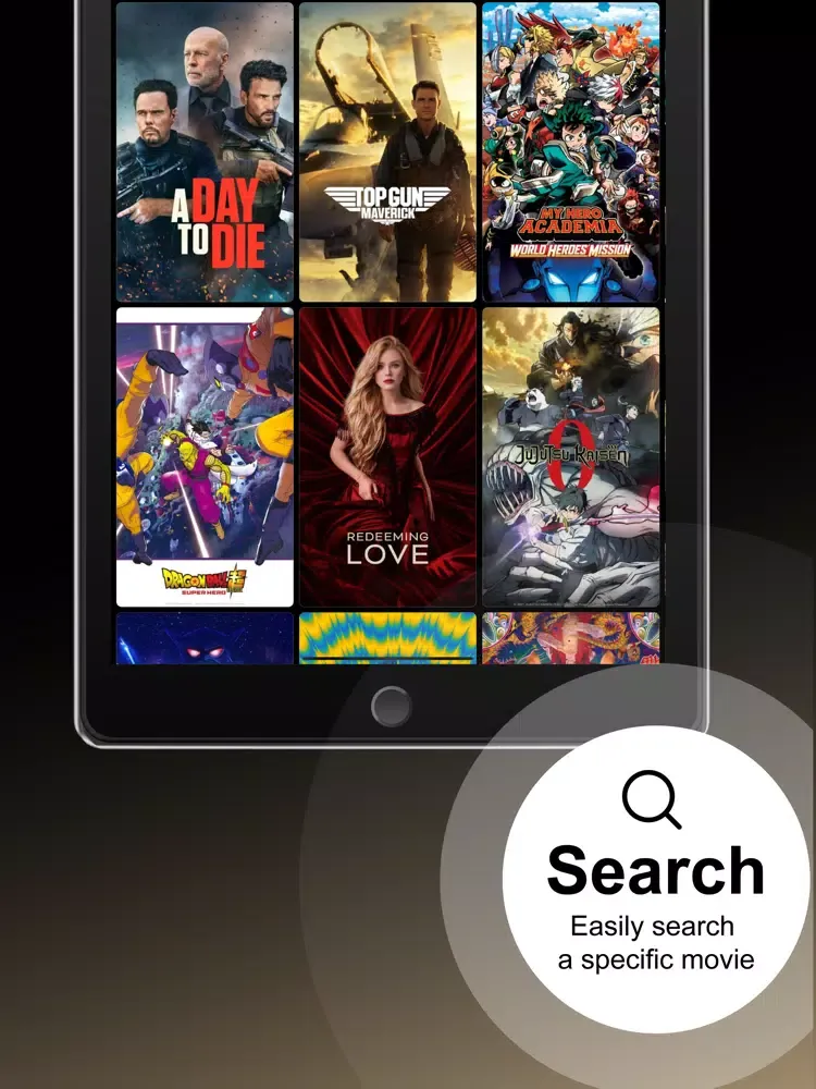 Capturas de tela do Vid. Mate: Movies & TV Show iPad 