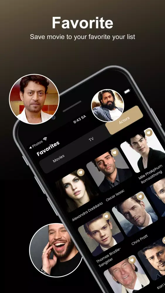 Capturas de tela do Vid. Mate: Movies & TV Show