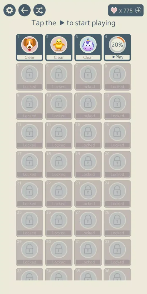 Capturas de tela do Korean Word Search Puzzle