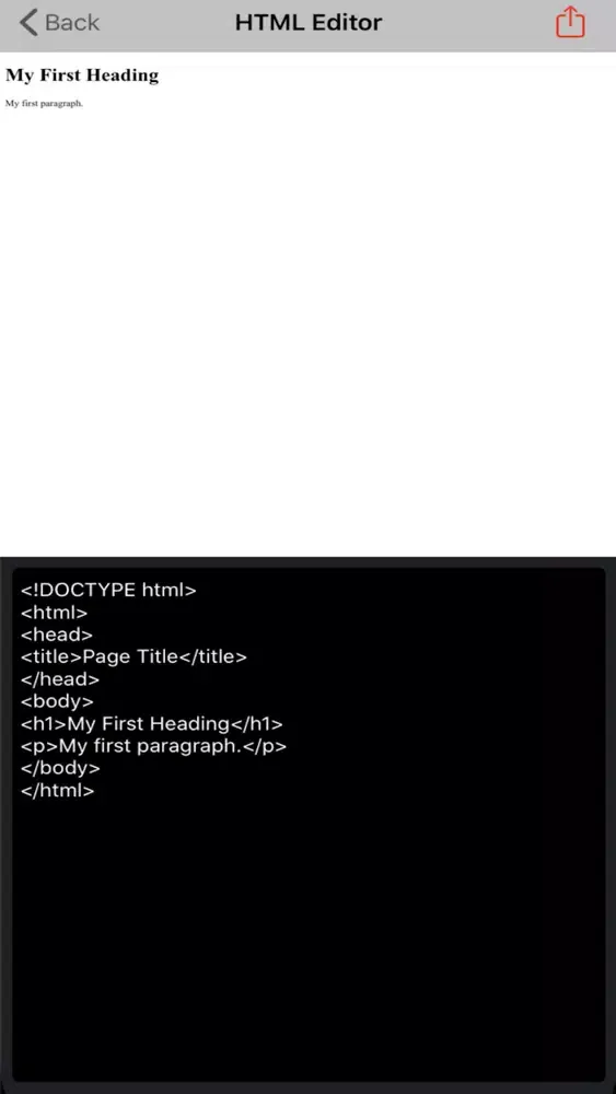 Learn HTML WM سکرین شاٹس