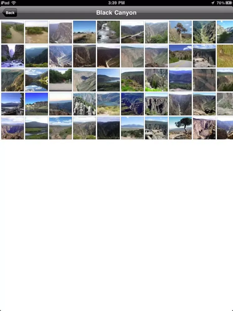 Black Canyon of the Gunnison National Park iPad  Screenshots