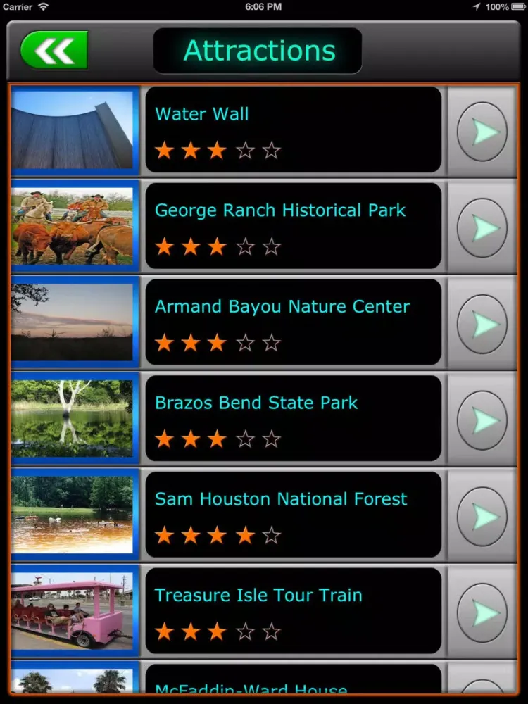 Zrzuty ekranu Houston Offline Map Guide iPad 
