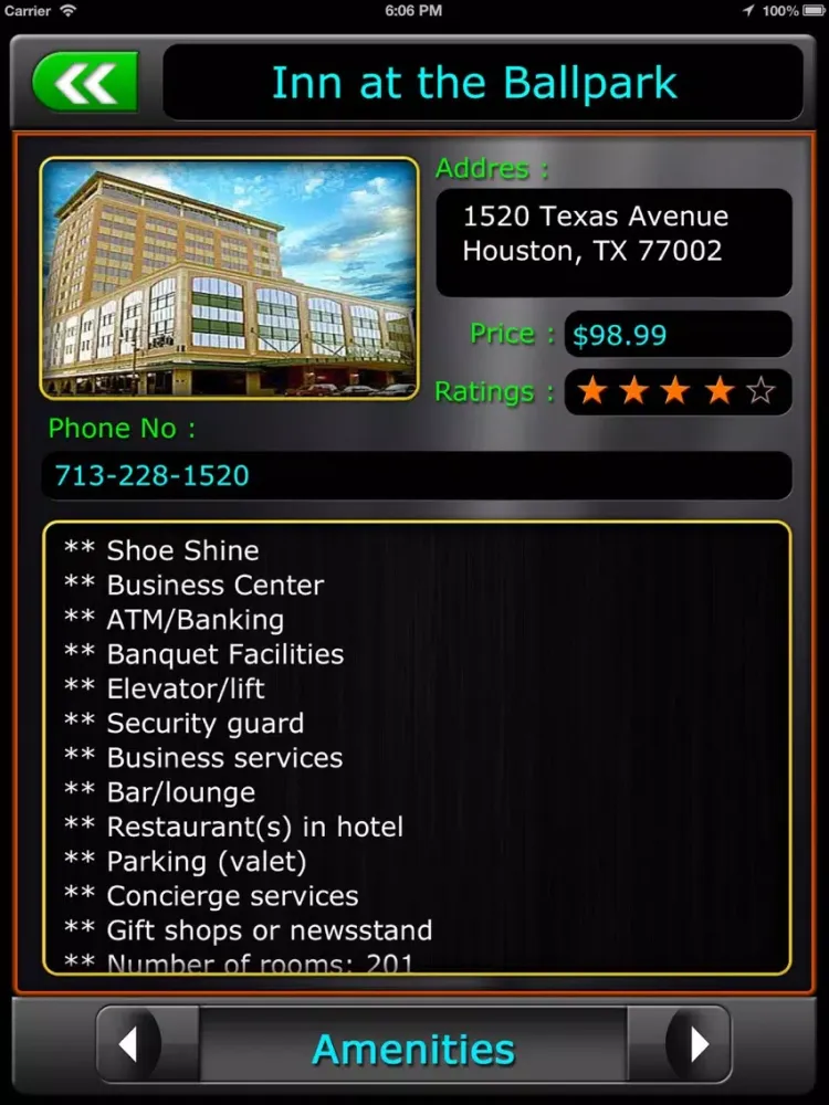 Zrzuty ekranu Houston Offline Map Guide iPad 