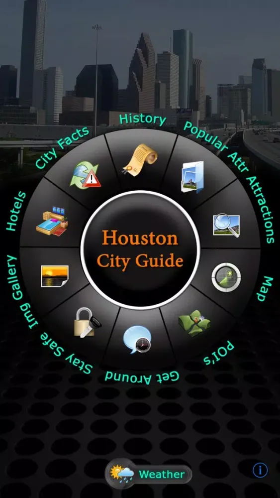 Zrzuty ekranu Houston Offline Map Guide