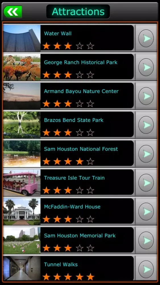 Zrzuty ekranu Houston Offline Map Guide