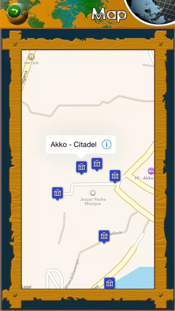 Capturas de tela do Israel Tourism Choice