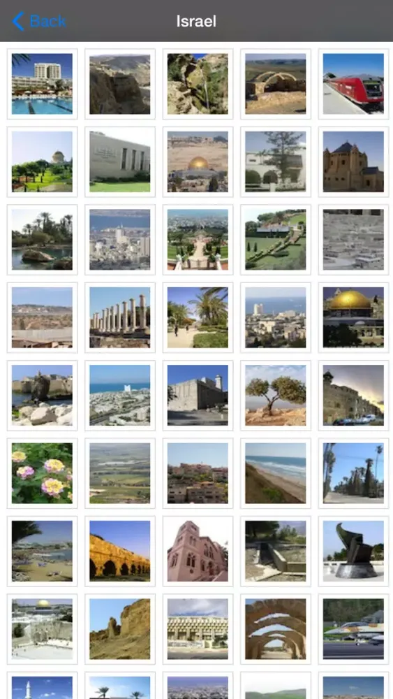 Capturas de tela do Israel Tourism Choice