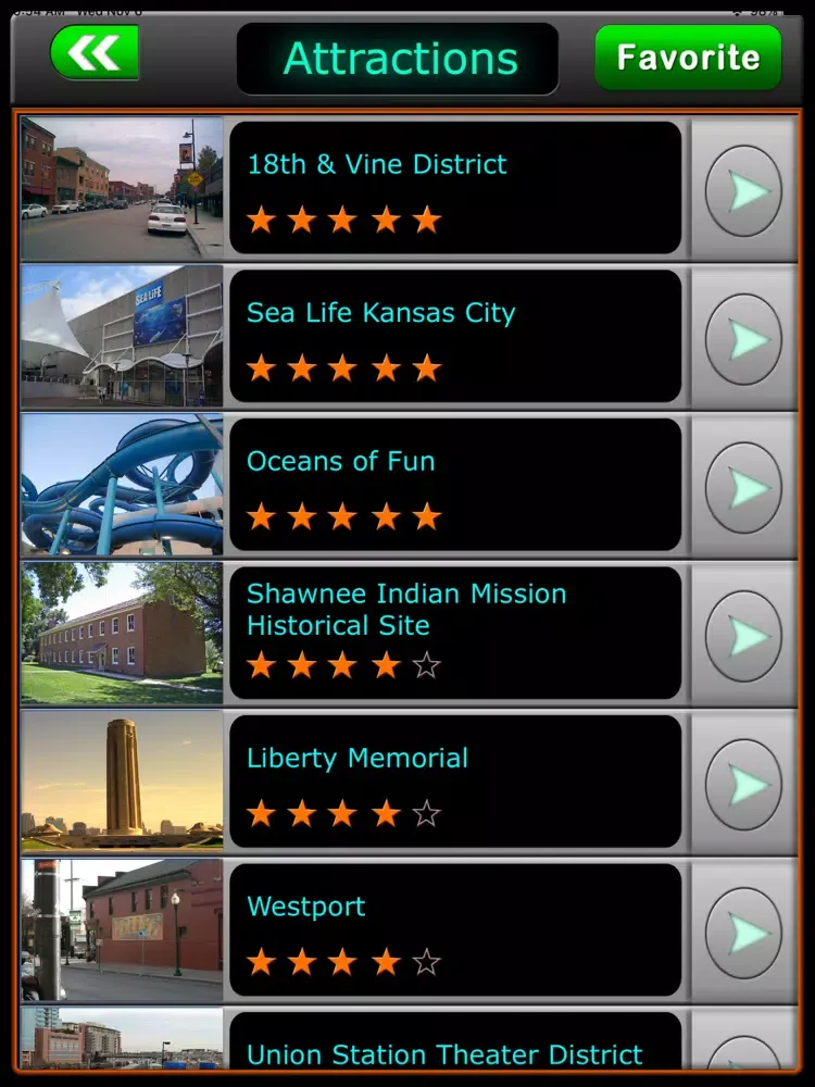 Kansas Offline City Explorer iPad  スクリーンショット