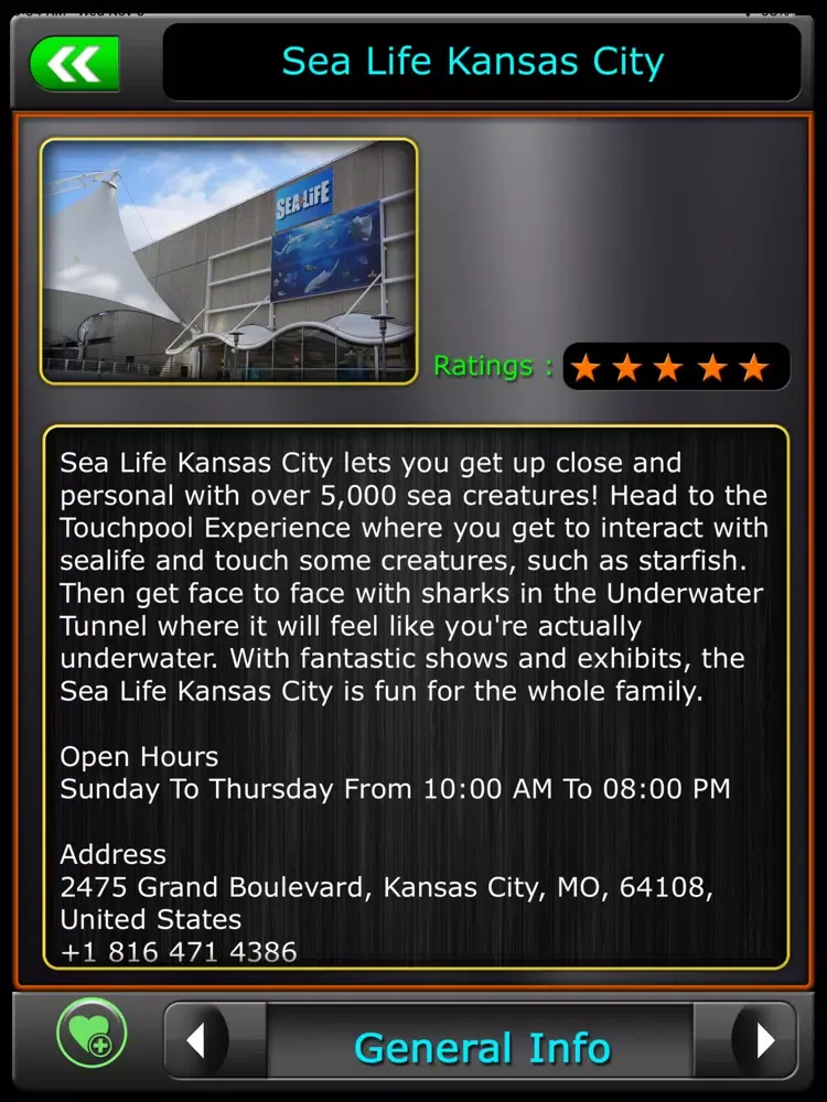 Kansas Offline City Explorer iPad  スクリーンショット