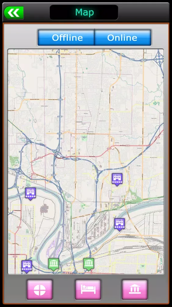 Kansas Offline City Explorer スクリーンショット