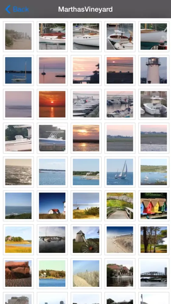 Martha's Vineyard Offline Map Screenshots