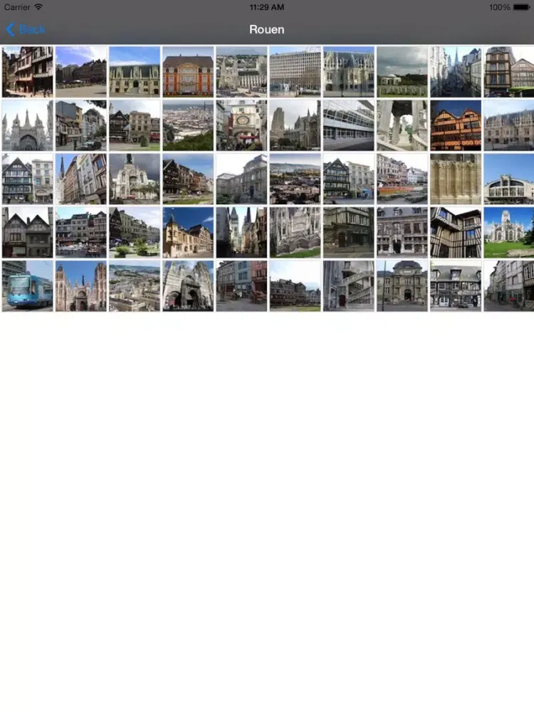 Rouen Offline Map Travel Guide iPad 應用截圖