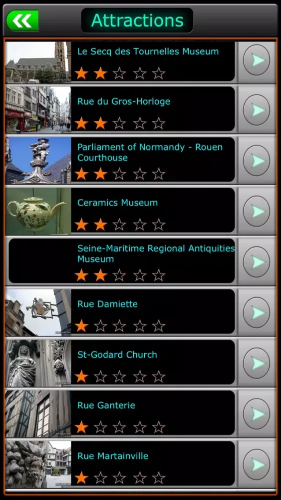 Rouen Offline Map Travel Guide應用截圖