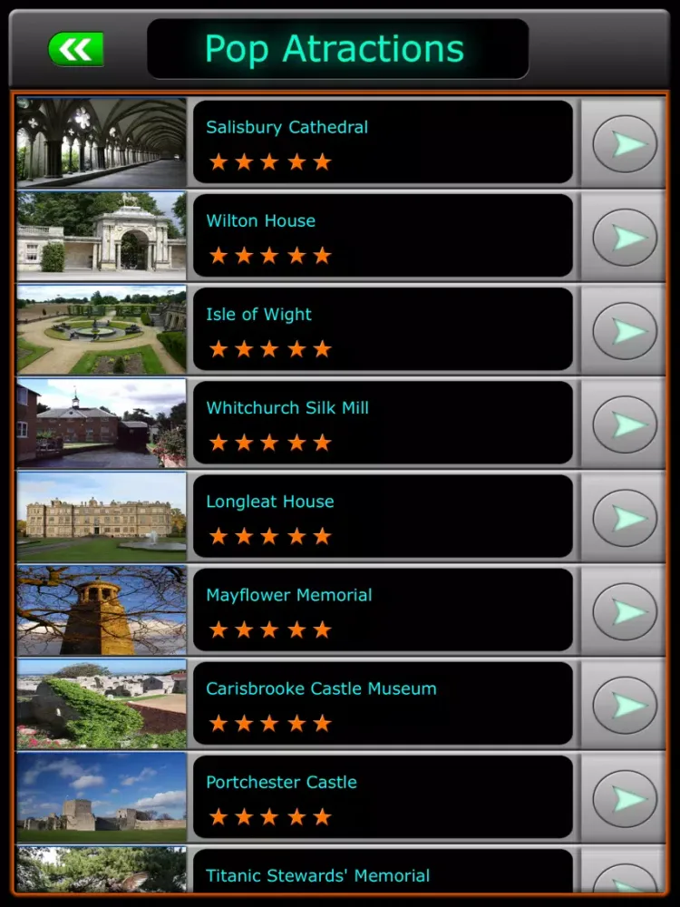 Tangkapan layar Southampton Offline Map Guide iPad 
