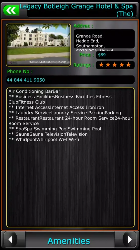 Tangkapan layar Southampton Offline Map Guide