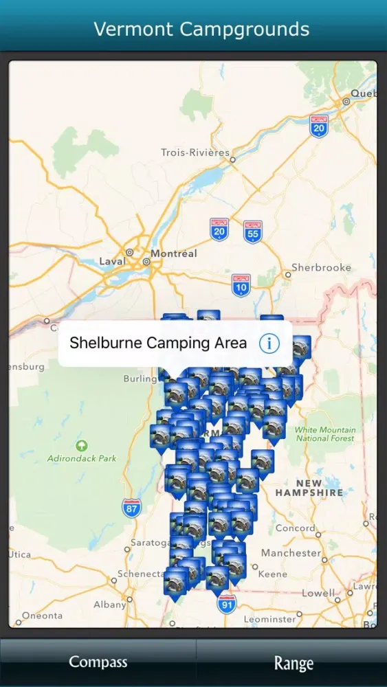 Vermont Campgrounds 스크린샷