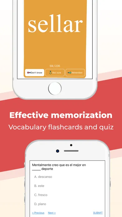Captures d'écran de TODAI: Learn Spanish by news