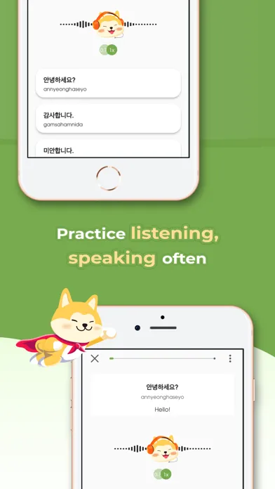 Learn basic Korean - HeyKorea应用截图