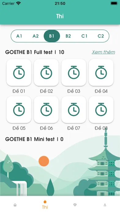 Скриншоты Migii GOETHE learn German