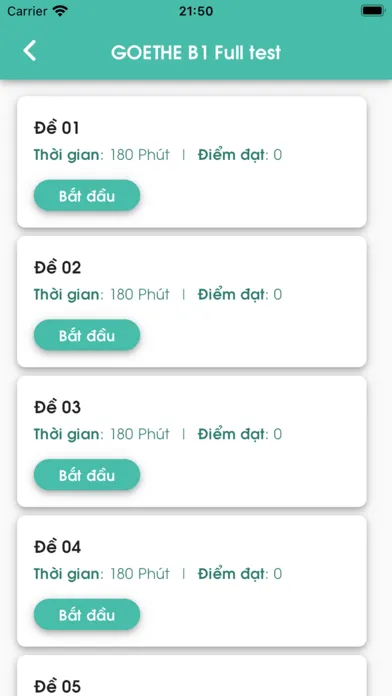 Скриншоты Migii GOETHE learn German