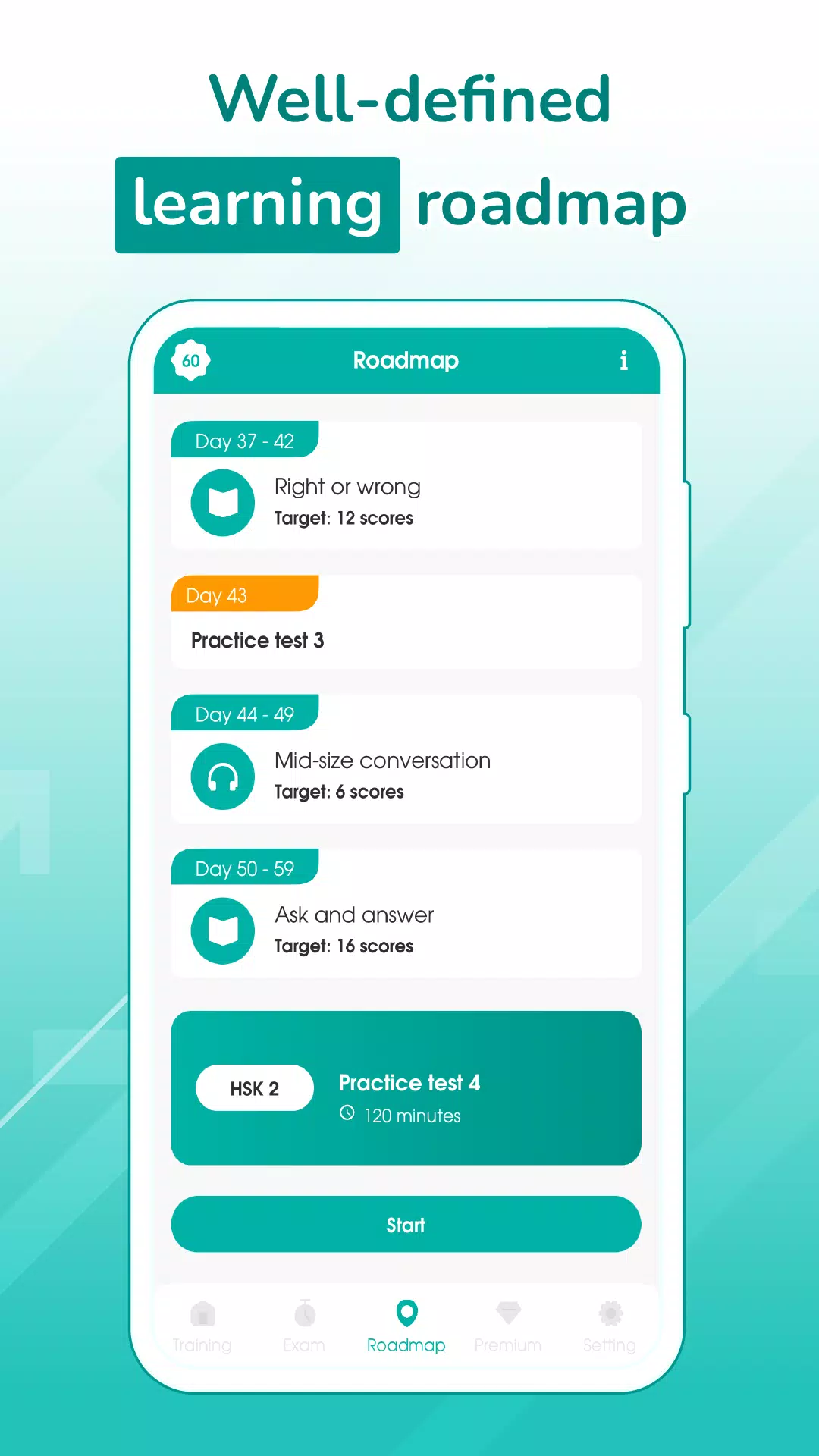 Migii: Chinese HSK Learn&Test Screenshots