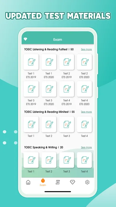Migii Prep – TOEIC® L&R Test Screenshots