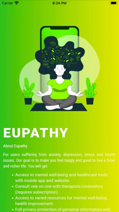 Eupathy for Counselors Ekran Görüntüleri