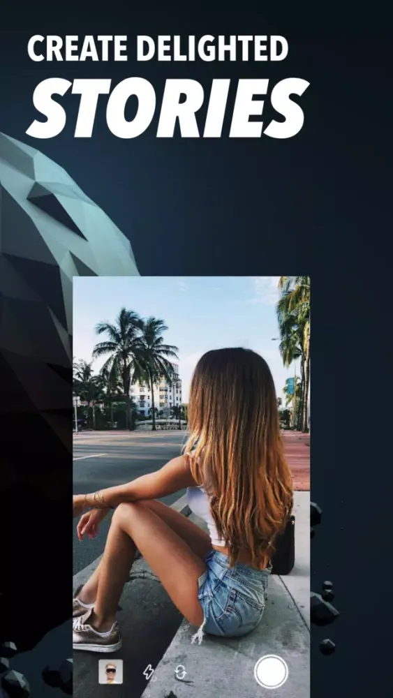 ภาพหน้าจอของ Delight:Stories&Collage Editor