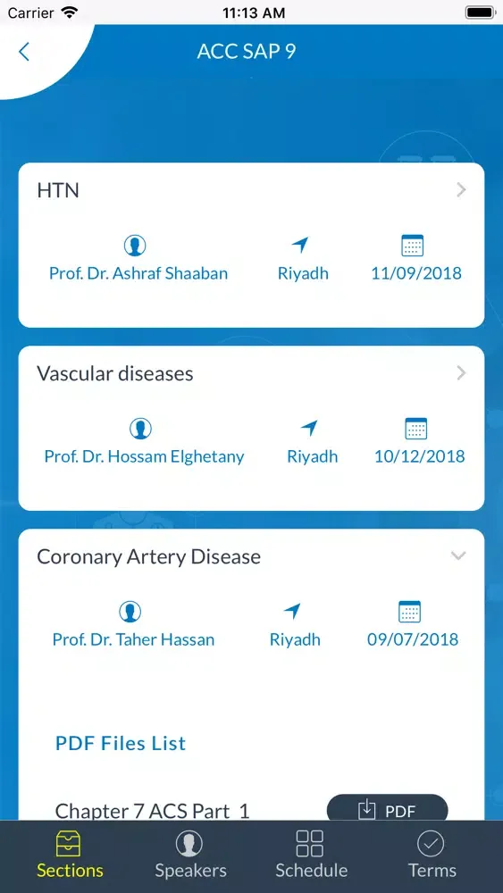 ACA Cardio Academy Ekran Görüntüleri