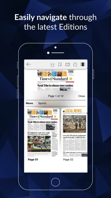 Screenshot di Times-Standard E-Edition