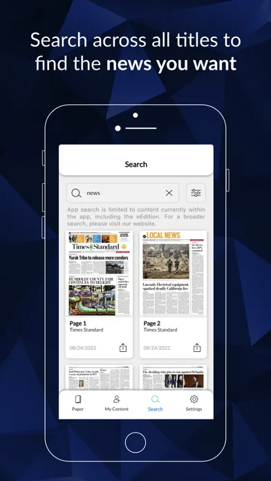 Screenshot di Times-Standard E-Edition