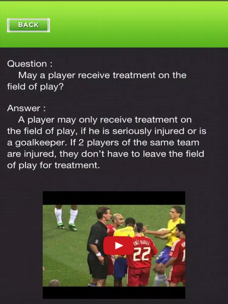Football - Soccer Rules iPad  Ekran Görüntüleri