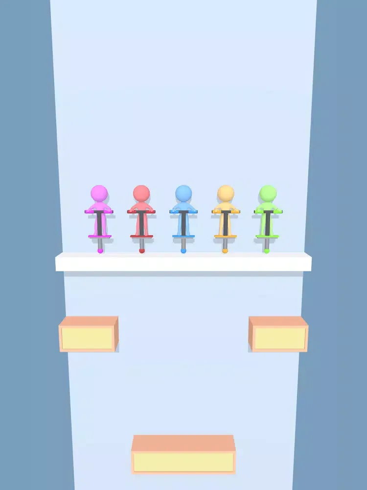 Tangkapan layar Pogostick Master iPad 
