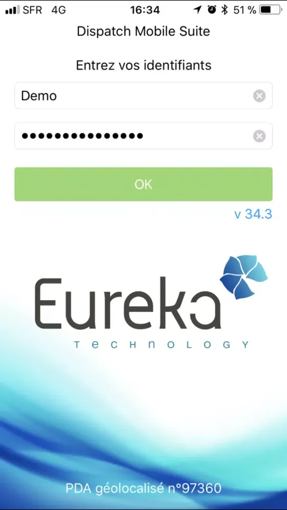 Capturas de tela do Dispatch Mobile Workflow