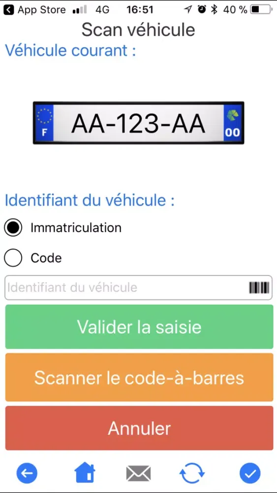 Capturas de tela do Dispatch Mobile Workflow