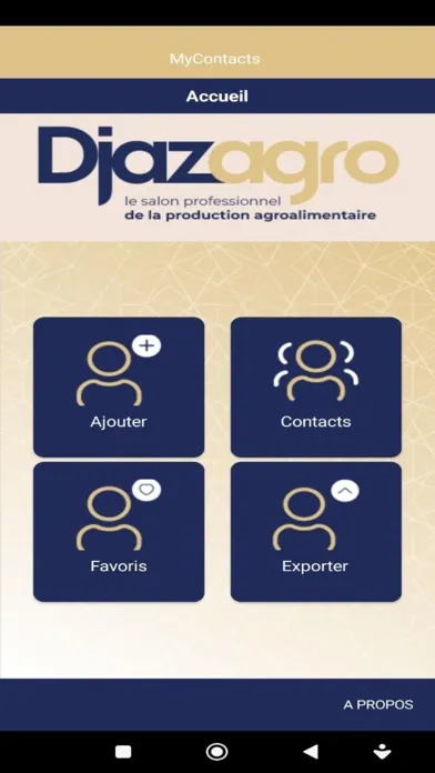 Capturas de tela do MyContacts-New-Events