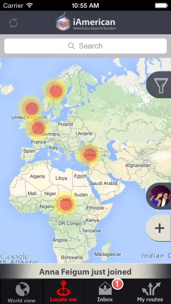 Captures d'écran de iAmerican Mobile