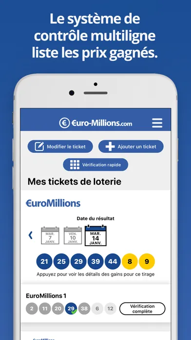 Capturas de pantalla de EuroMillions (Française)