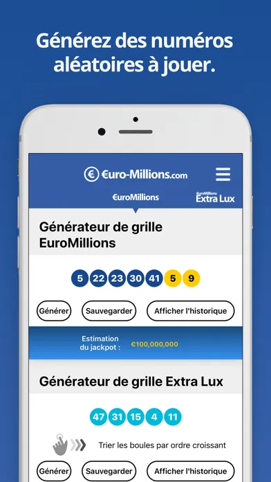 Capturas de pantalla de EuroMillions (Française)