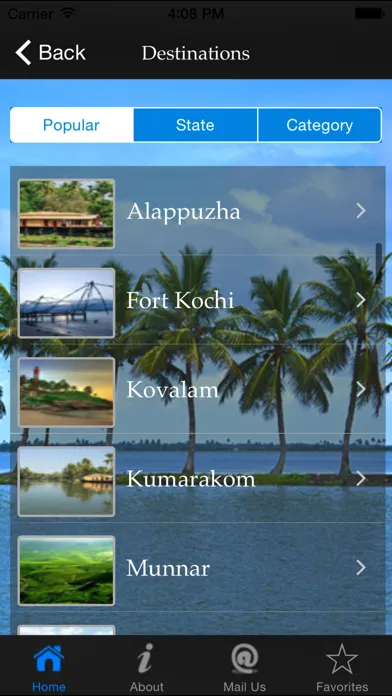 India Tourism - Guide Screenshots