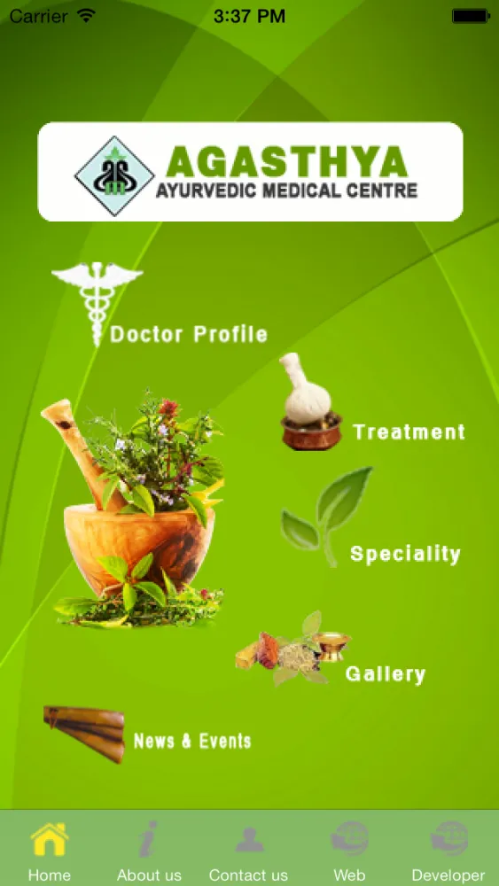 AgastyaAyurvedaApp Screenshots