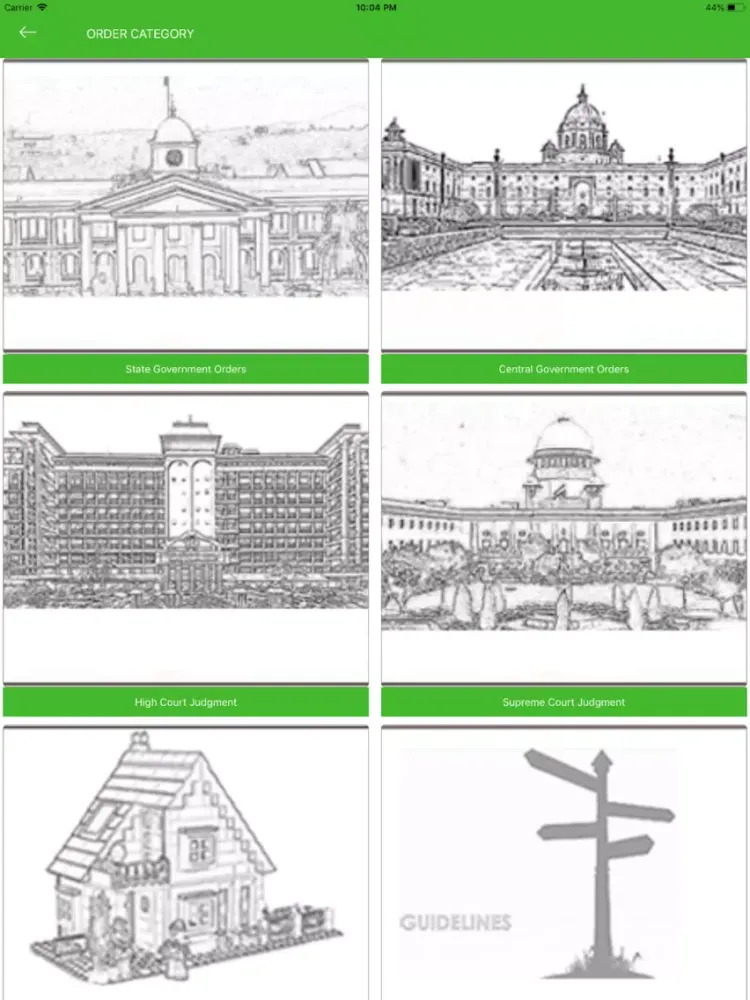 Credai Kerala eLibrary iPad  Screenshots