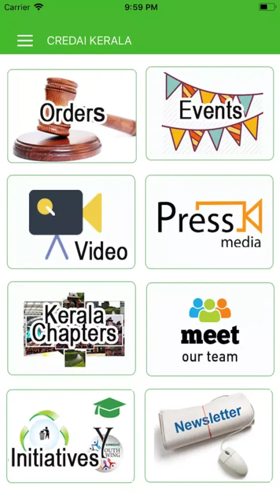 Credai Kerala eLibrary Screenshots