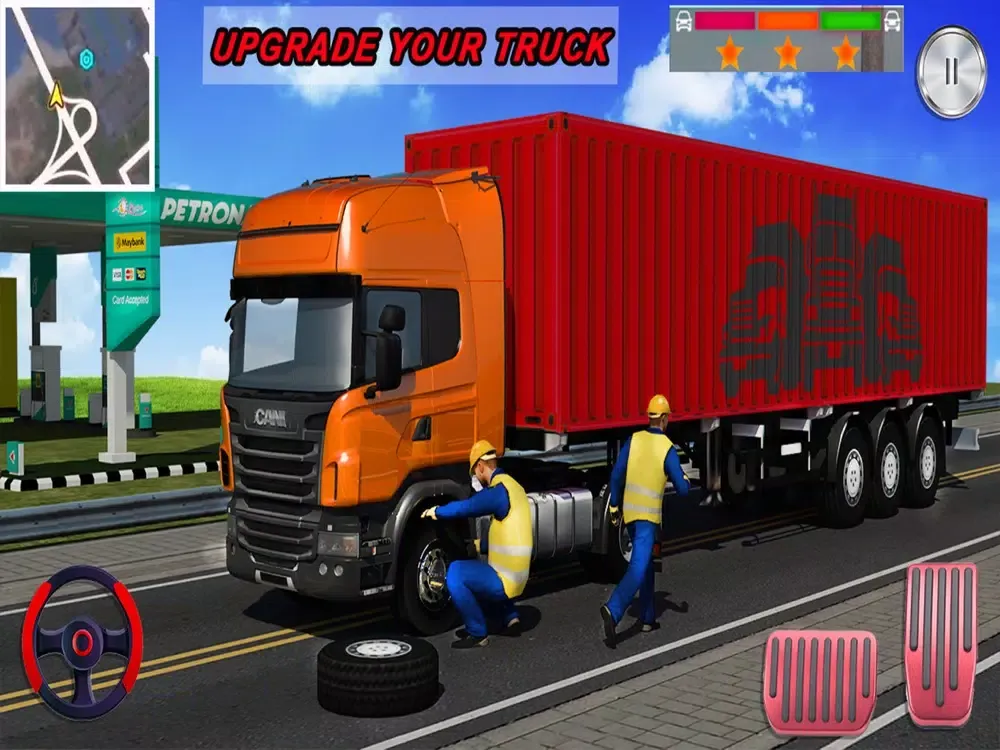 Export Transport Tanker Game iPad  スクリーンショット