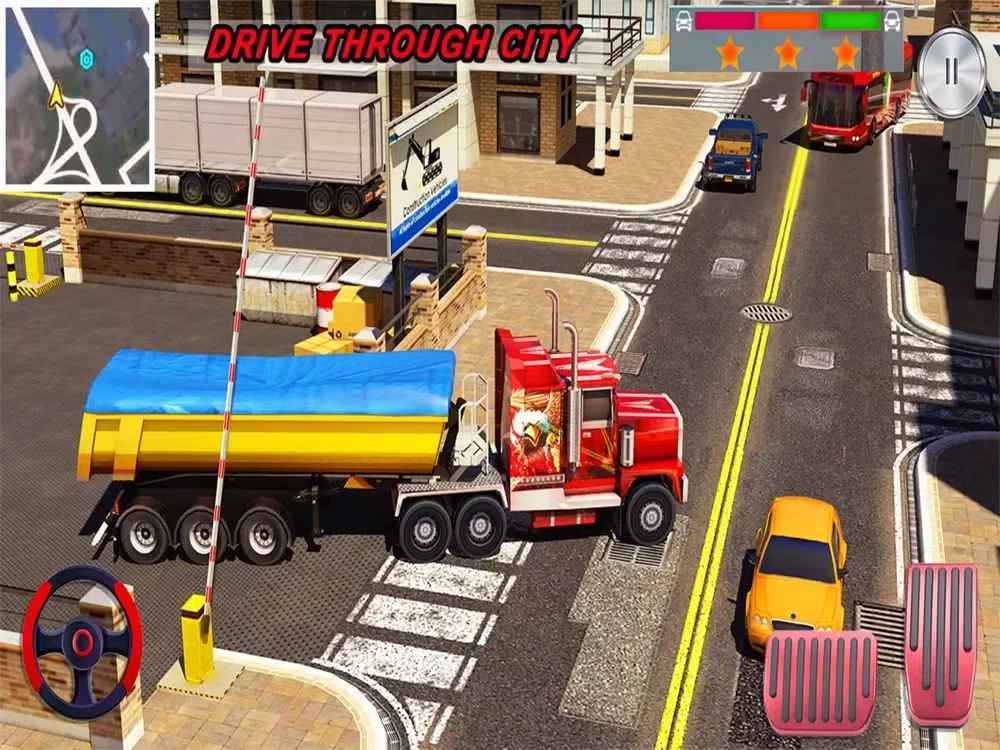 Export Transport Tanker Game iPad  スクリーンショット