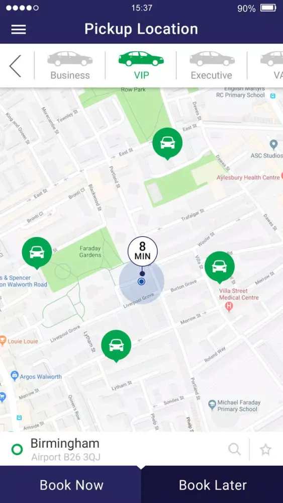 United Cabs Ltd Screenshots